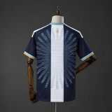 Argentina 2026/27 Messi Last Match Royal Blue Jersey Size S-4XL