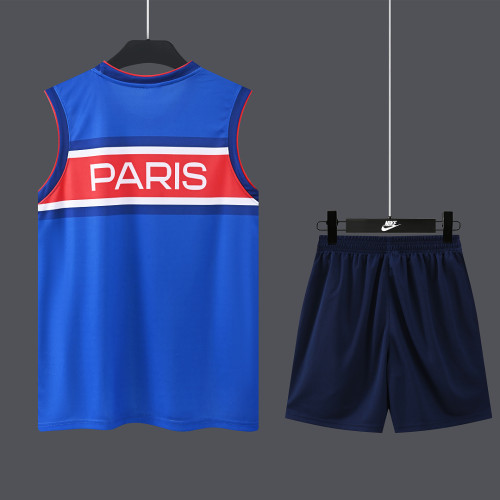 PSG 2026/27 Blue Vest  Suit Size S-2XL