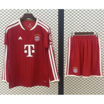 FC Bayern München 2026/27 Home Long Sleeve Adult Suit Size S-2XL