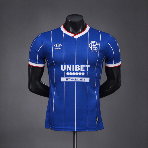 Rangers 2026/27 Home Player Version Soccer Jersey size S-2XL