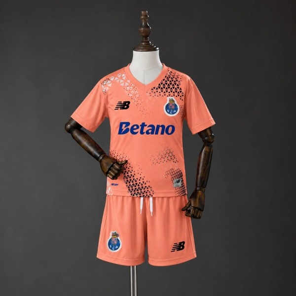 FC Porto 2026/27 Orange Goalkeeper Kids Kits 16-28