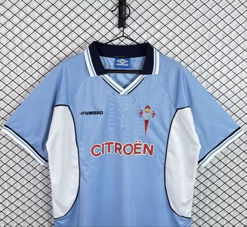 Retro RC Celta de Vigo 1998/99 Home UCL Version size S-2XL