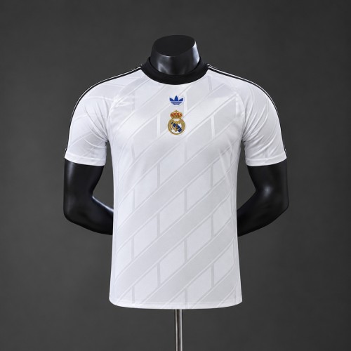 Real Madrid 2026/27 White Special Edition Player Version Retro Jersey S-XXL