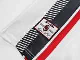 Retro AC milan 1997/98 away long sleeve soccer jerseys S-XXL
