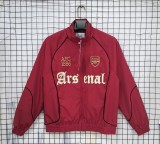 Arsenal 1886 Retro Red Windbreaker Jacket Size S-2XL