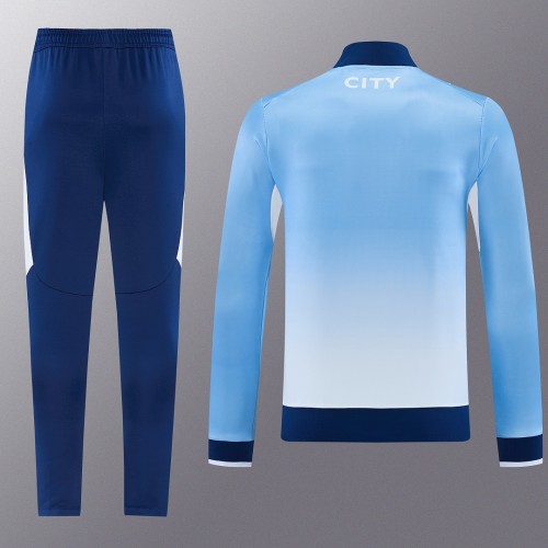 Manchester City 2026/27 Blue  Long Sleeve Jacket suit S-XXL