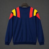 2026 Spain EQT Navy Blue Long Sleeve Sweatshirt S-3XL