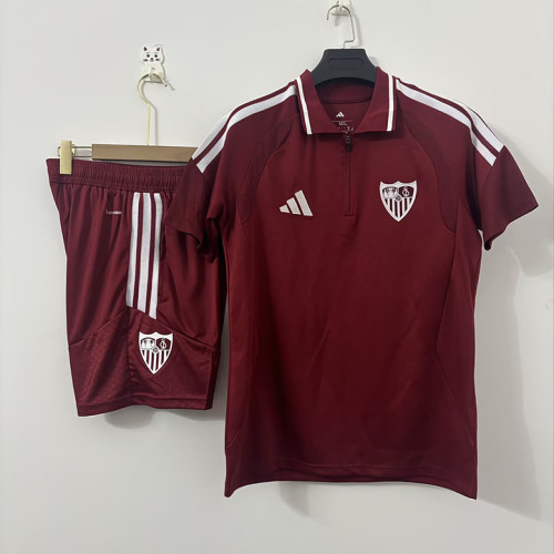 Sevilla FC   2026/27 Red POLO Suit Size S-2XL