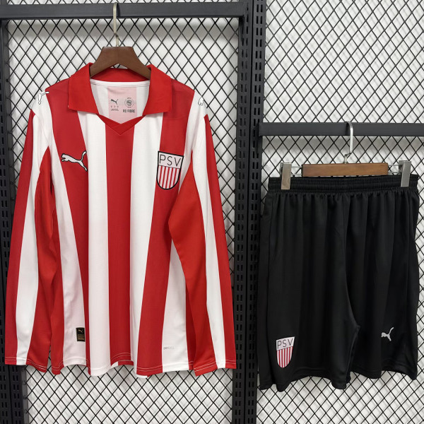 PSV Eindhoven 2026/27 Coen Dillen Anniversary Edition Long Sleeve  Adult Set Size S-2XL
