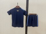 Kids Argentina 2026 Dark BLue Training Jersey 16-28