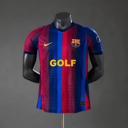 2026/27 Barcelona x Golf Wang El Clasico Home Jersey Player Version S-4XL