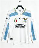 Retro Lazio  2000-01 away long sleeve soccer jerseys