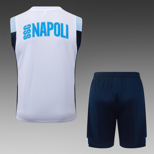 SSC Napoli 2026/27 White Vest Suit size S-2XL
