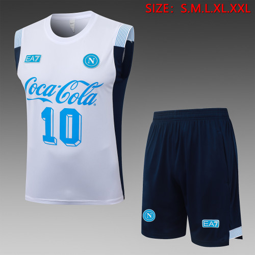 SSC Napoli 2026/27 White Vest Suit size S-2XL