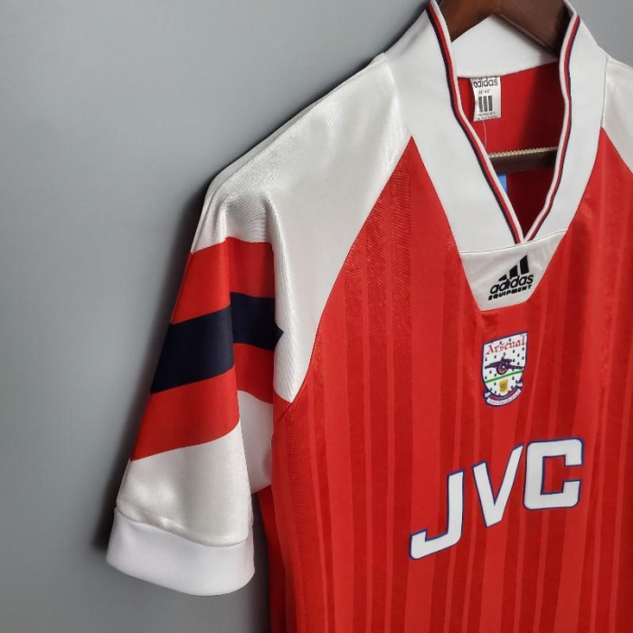 Arsenal Retro Jersey 1992 1993 Home Football Jersey Soccer Shirt