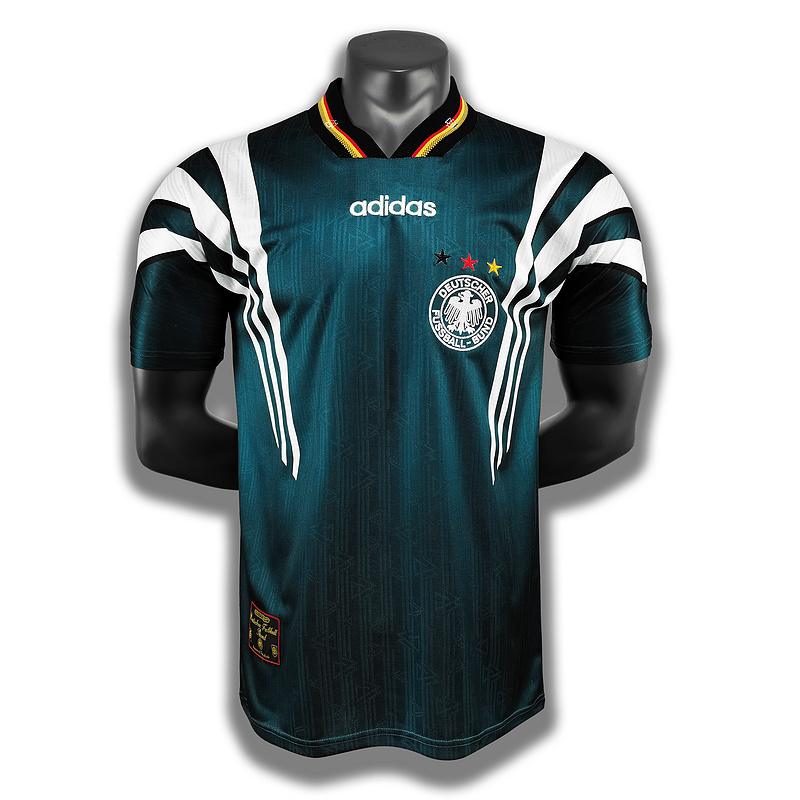 Germany Retro Jersey 1996 Away Football Jersey Soccer Shirt