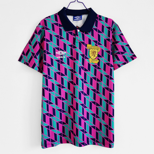 Scotland Retro Jersey 1988/89 Away Football Jersey Soccer Shirt