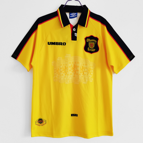 Scotland Retro Jersey 1996/98 Away Football Jersey Soccer Shirt