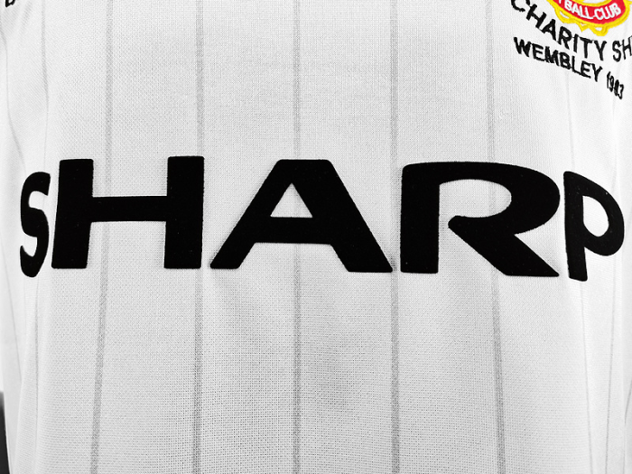 Man United Retro Jersey 1983 Away Football Jersey Soccer Shirt