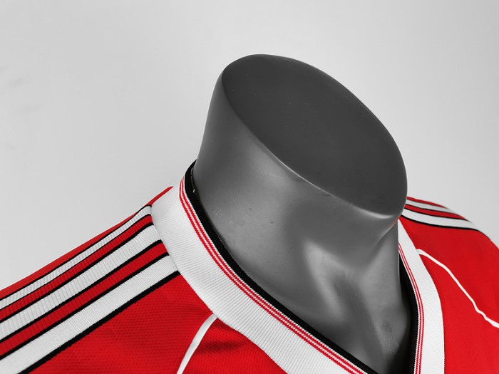 Man United Retro Jersey 1988 Home Football Jersey Soccer Shirt