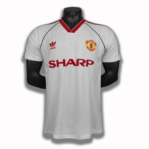 22.00 - Manchester United Retro Jersey 1990/92 Away Football Jersey Soccer  Shirt 