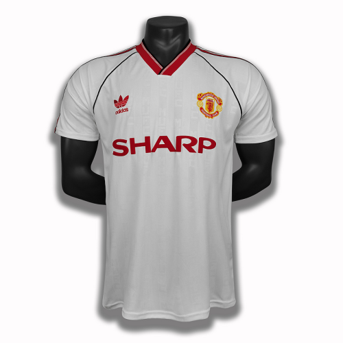 Manchester United Retro Jersey 1988 Away Football Jersey Soccer Shirt