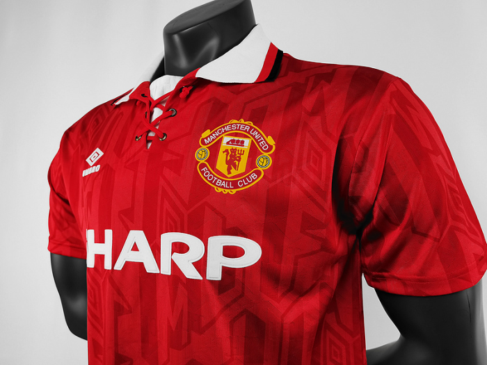 Man United Retro Jersey 1992/94 Home Football Jersey Soccer Shirt