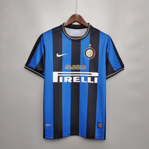 Inter Milan Retro Jersey 2010 Home Football Jersey Soccer Shirt