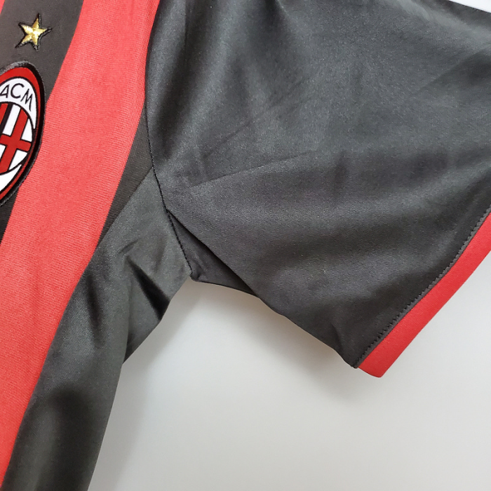 AC Milan Retro Jersey 2009/10 Home Football Jersey Soccer Shirt