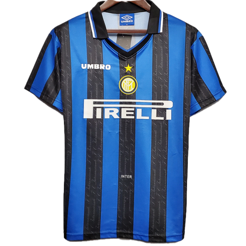 Inter Milan Retro Jersey 1997/98 Home Football Jersey Soccer Shirt