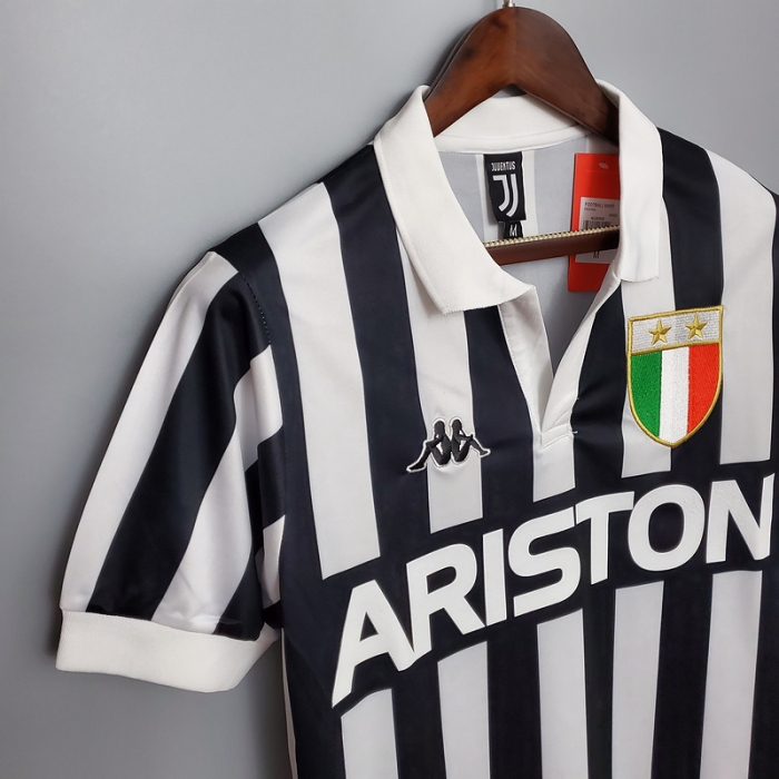 JUV Retro Jersey 1984/85 Home Football Jersey Soccer Shirt