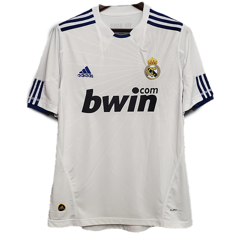 Real Madrid Retro Jersey 2010/11 Home Football Jersey Soccer Shirt