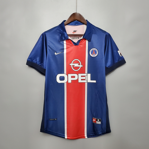 Paris Saint-Germain Retro Jersey 1998/99 Home Football Jersey Soccer Shirt