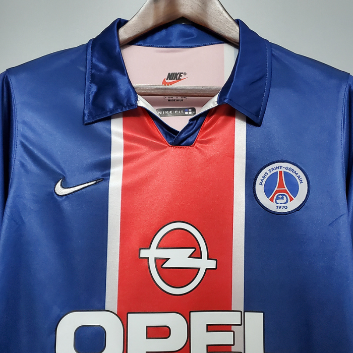 Paris Saint-Germain Retro Jersey 1998/99 Home Football Jersey Soccer Shirt