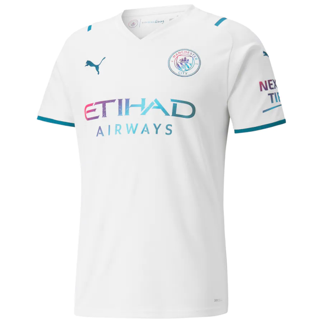 Manchester City Away Kit 21/22 Football Jersey Soccer ...