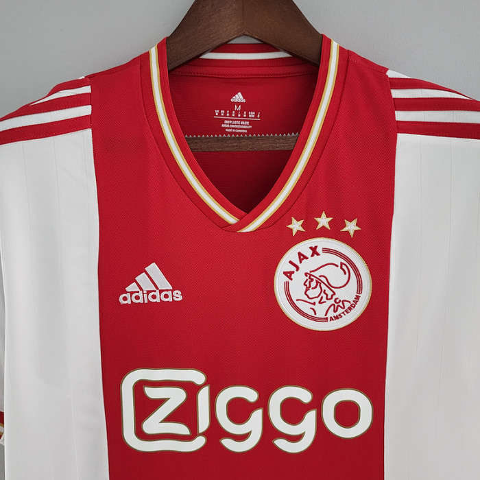 Eredivisie Fan Version Ajax Home Kit 22/23 Football Jersey Soccer Training  Shirt For Men 2022/