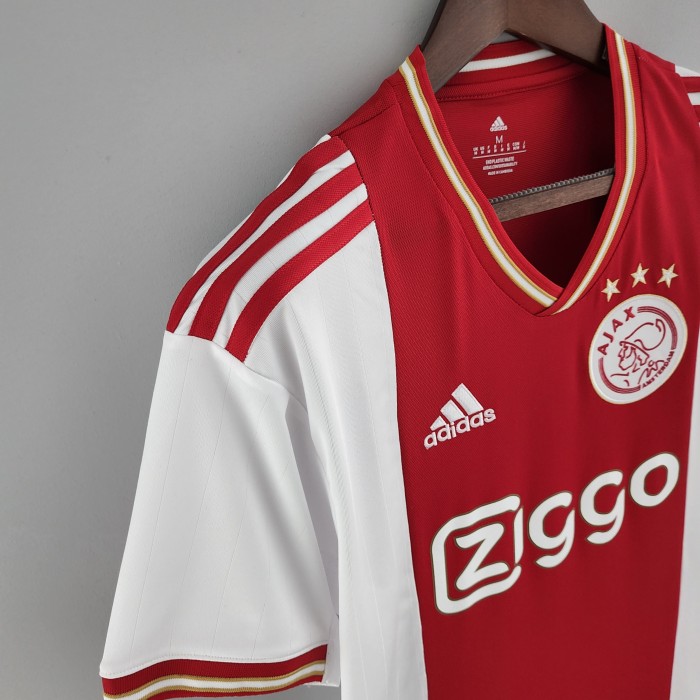 Eredivisie Fan Version Ajax Home Kit 22/23 Football Jersey Soccer Training  Shirt For Men 2022/