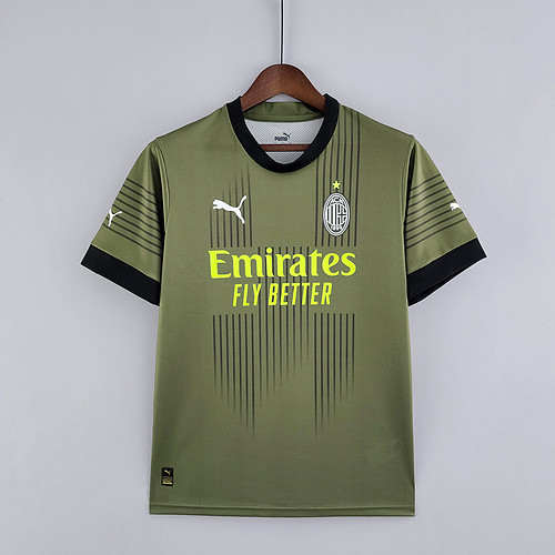 AC Milan Third Away Kit For Men 22/23 Football Jersey Soccer Shirt For Men  2022/