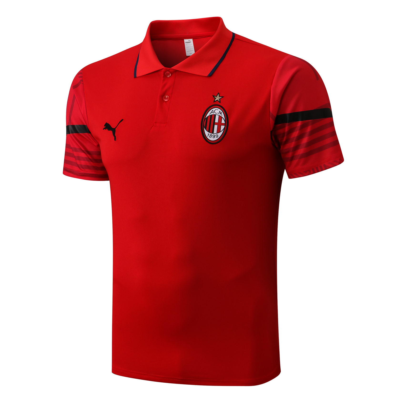 AC Milan POLO Shirt Football Jersey Soccer Clothes 22/23 Red PUMAS