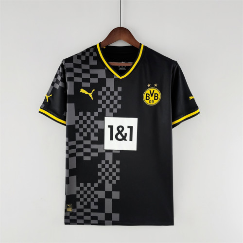 Dortmund Away Kit 22/23 Football Jersey Soccer Training Shirt For Men 2022/23