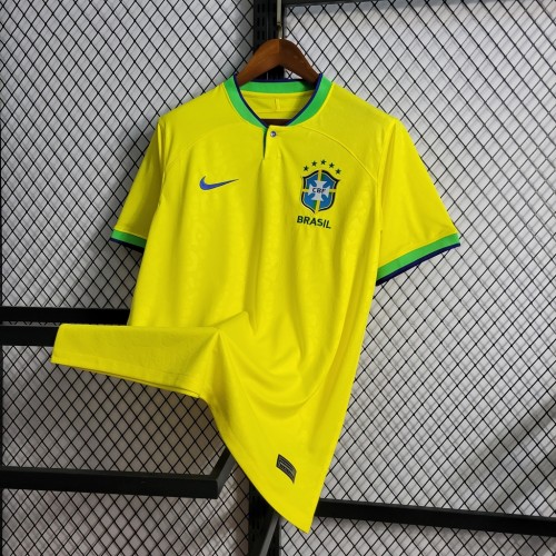 Brazil Jersey Home Kit 2022 World Cup Man