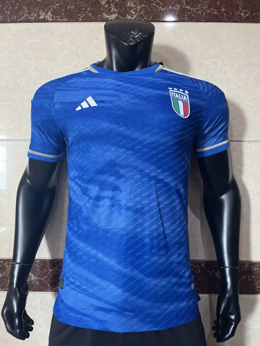 Player Version 23/24 Italy Jersey Home Football Jersey Custom Name 2023 2024 Soccer shirt