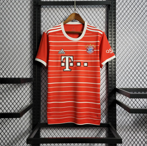 Fans Version 22/23 Bayern Munich Jersey Home Football Jersey Custom Name 2022 2023 Soccer Shirt