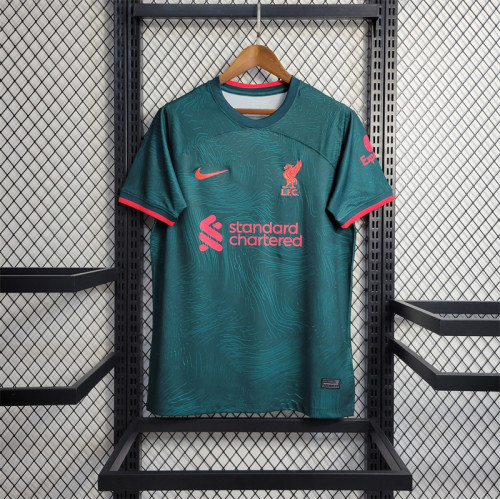 Fans Version 22/23  Liverpool Jersey Third Football Jersey Custom Name 2023 2024 Team Soccer shirt
