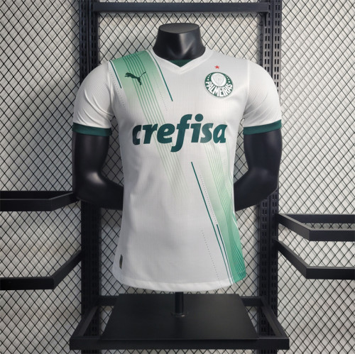 Player Version 23/24 Palmeiras Away Jersey Football Jersey Custom Name 2023 2024 Soccer Shirt