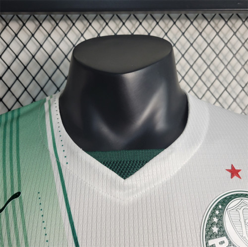Player Version 23/24 Palmeiras Away Jersey Football Jersey Custom Name 2023 2024 Soccer Shirt