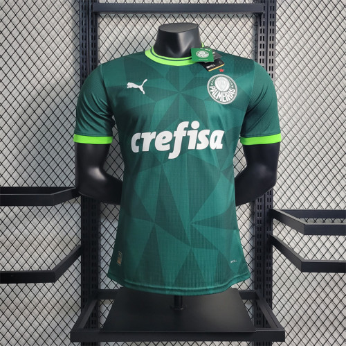 Player Version 23/24 Palmeiras Home  Jersey Football Jersey Custom Name 2023 2024 Soccer Shirt