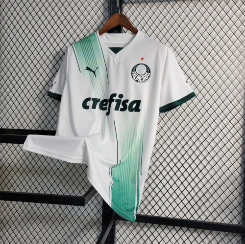 Fans Version 23/24 Palmeiras Away Jersey Football Jersey Custom Name 2023 2024 Soccer Shirt