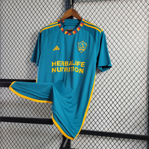 Fans Version 23/24 Los Angeles Galaxy Away Jersey Football Jersey Custom Name 2023 2024 Team Soccer Shirt