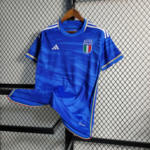Fans Version 23/24 Italy Jersey Home Football Jersey Custom Name 2023 2024 Soccer shirt